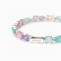 Bracciale Mabina Donna Santorini in Argento Cristallo 533900-18 - 533900-18